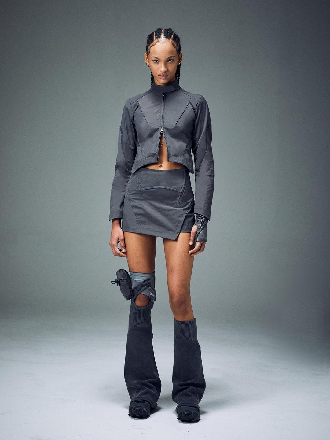 C_ BLAZER JACKET - XS / CHARCOAL