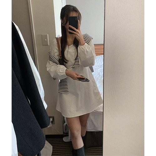 Square basic dreee (스퀘어기본원피스)