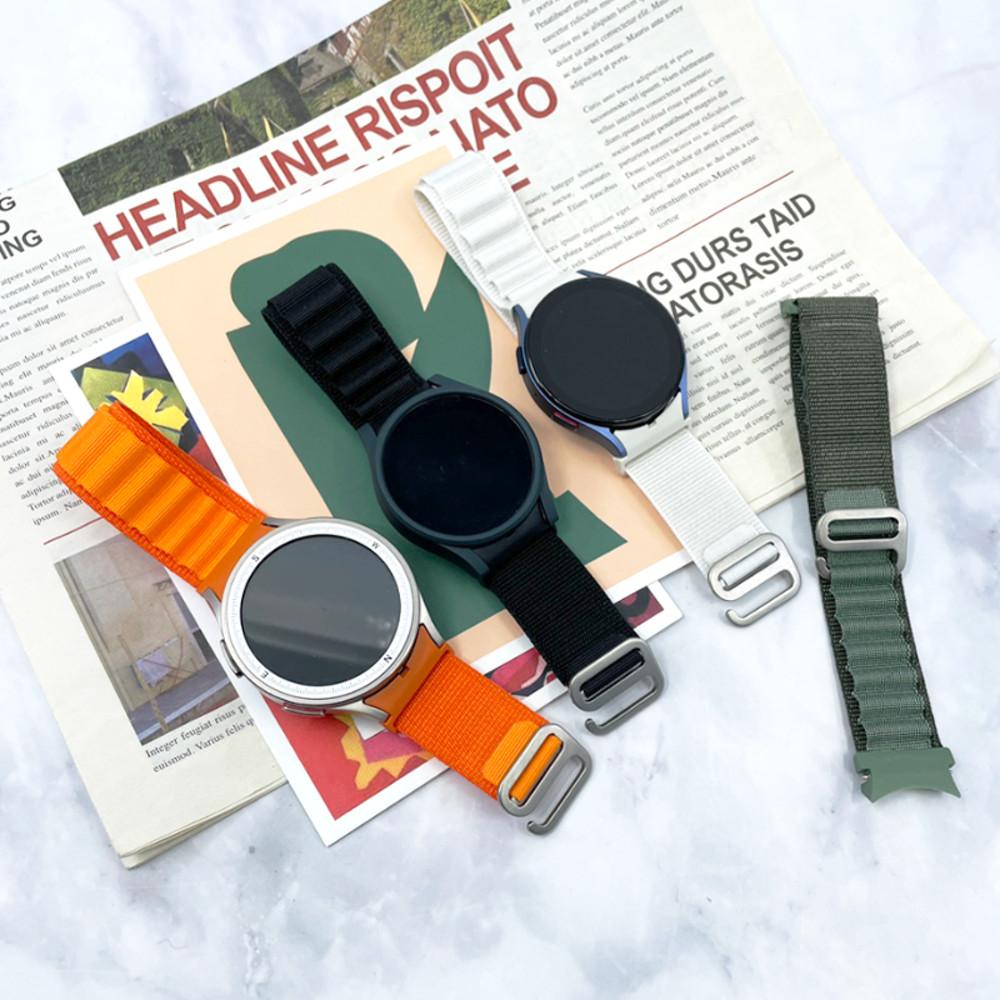 갤럭시워치6 정품 호환 알파인 솔로 루프 스트랩 갤럭시워치4 밴드