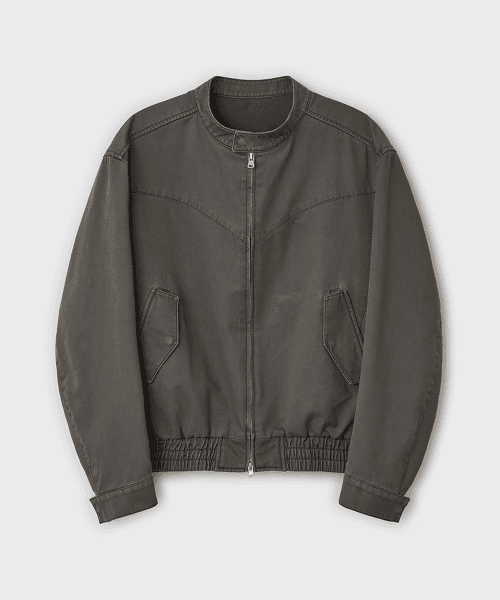 세리프 해링턴 자켓 - 올리브