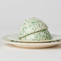 포르투갈 스플래시 접시 (2color)