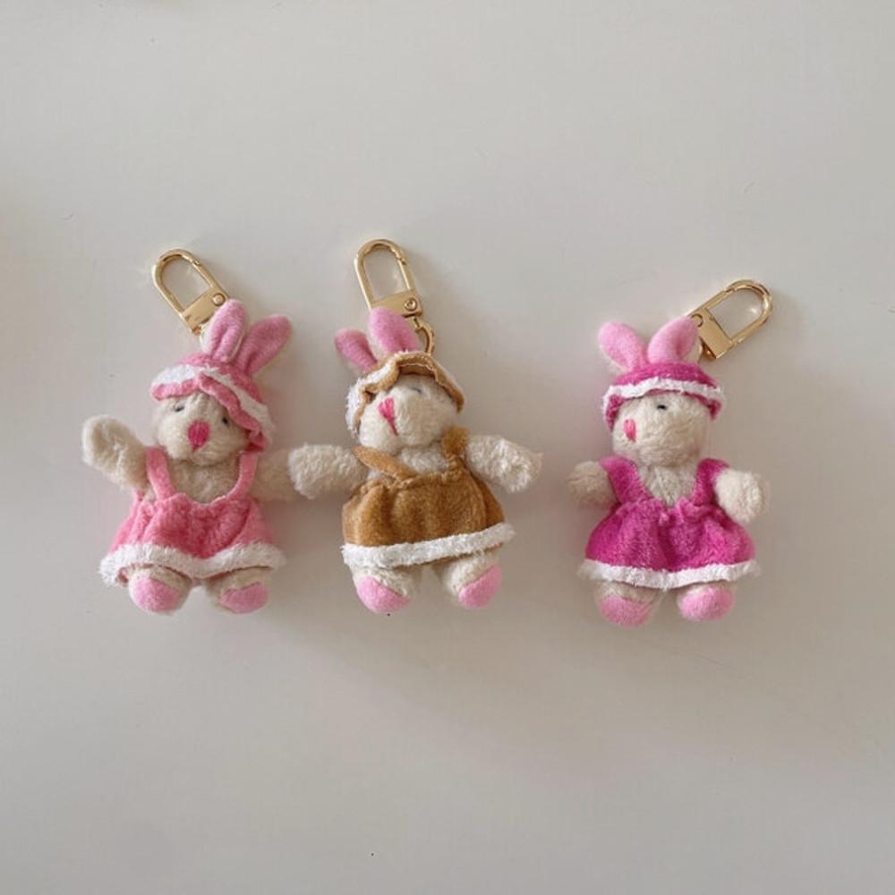 토끼인형 키링 토끼키링 에어팟케이스 귀여운 키링
