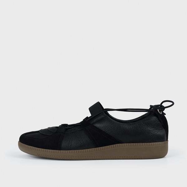 Classic German Army Ballet Shoes (Black)