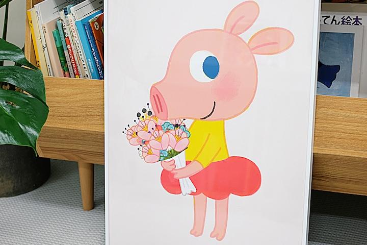 LOVELY DAISY 일러스트 아트포스터 (009)