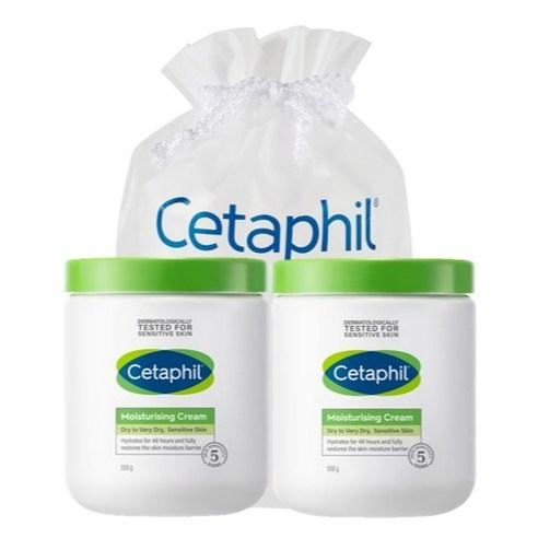 세타필 모이스춰라이징 크림 550g x 2p + 파우치 세트, 1100g, 1세트 - 바디로션/크림/오일 | 쿠팡