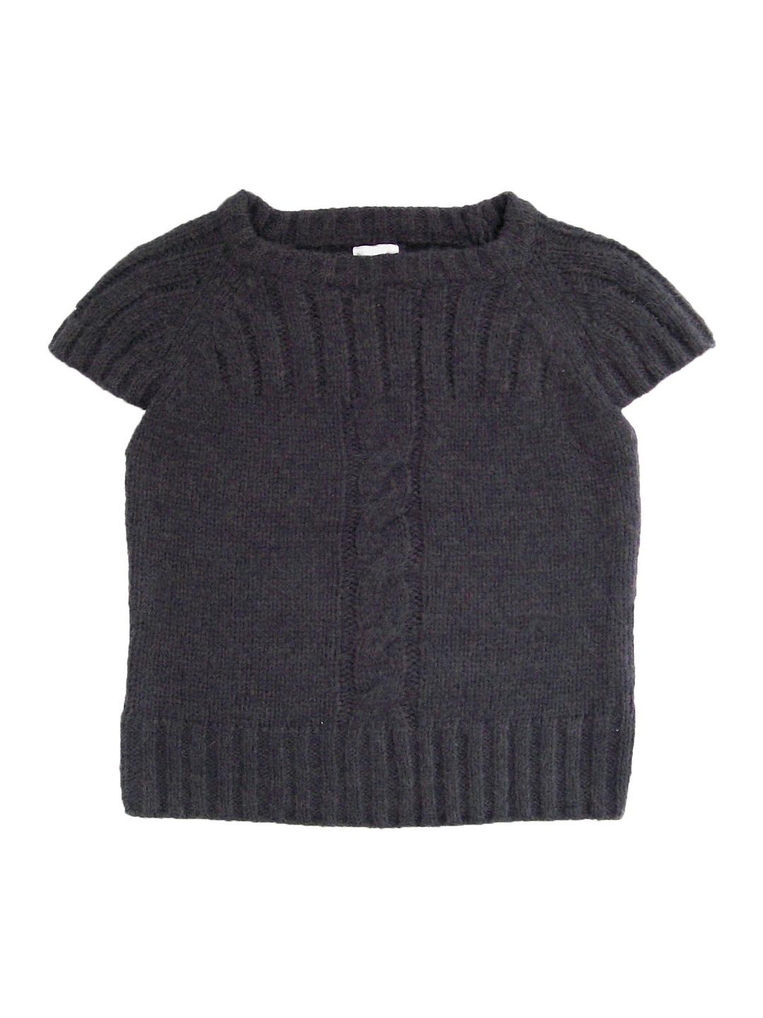 CAP SLEEVE KNIT (PURPLE)