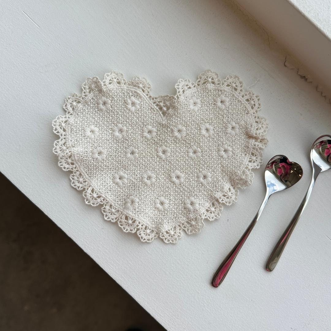 Afternoon Coaster - Flower Heart