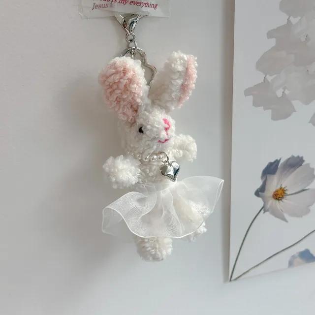 신상/발레리나 바니 토끼 인형키링 키홀더 가방키링