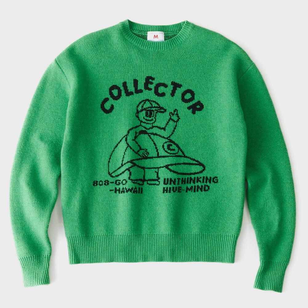 COLLECTOR MERINO-WOOL KNIT (UK GREEN)