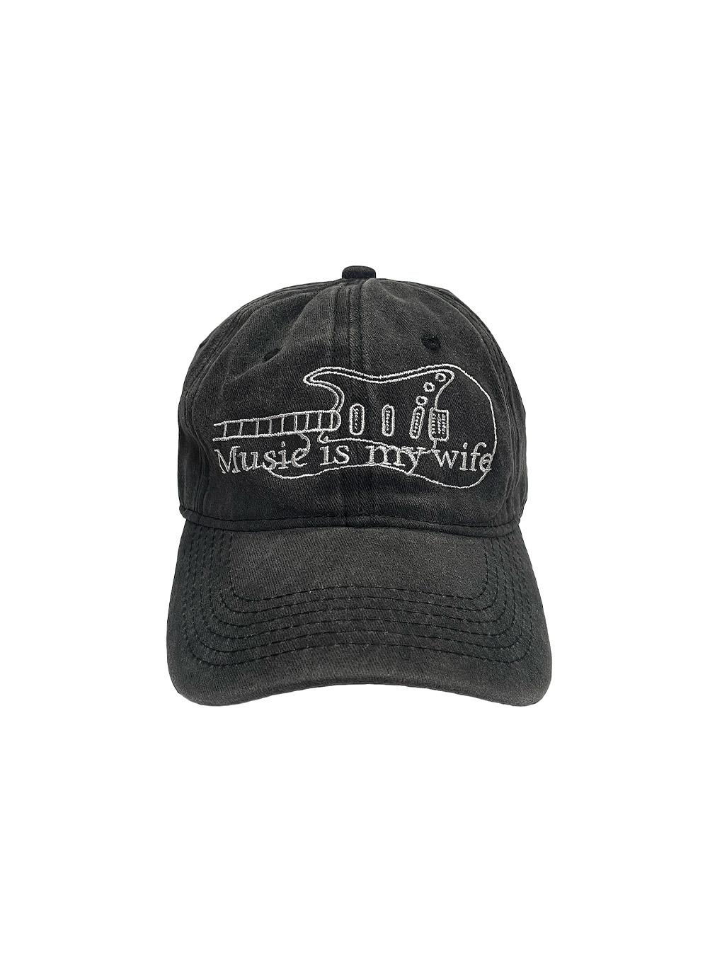Music is my wife CAP (Black)