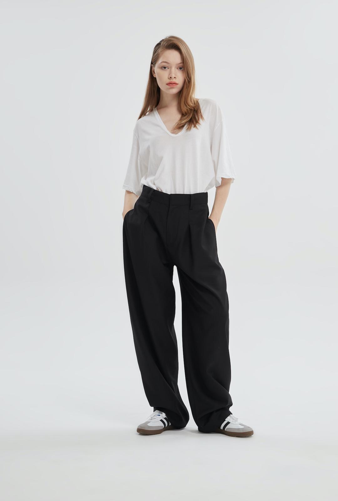 Loose Round Trousers (1st Re-Order 7% Off)