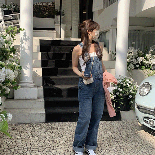 *당일* overalls (오버롤 멜빵바지)