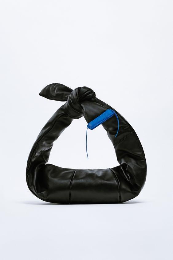 ADERERROR 콜라보레이션 매듭 레더 숄더백