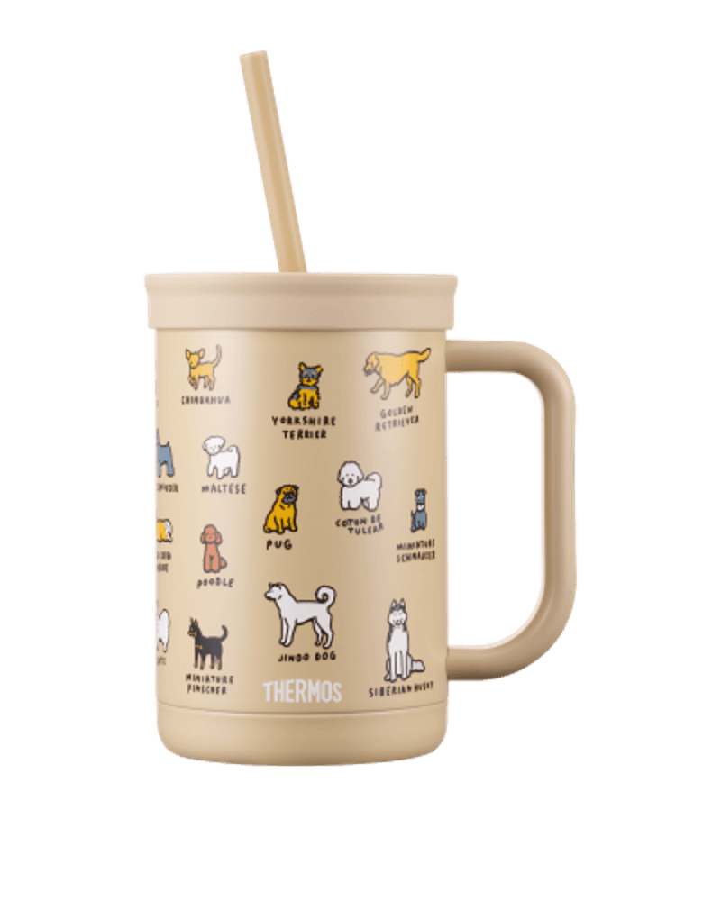 [써모스X제로퍼제로] 더 콤팩트 스트로 컵앤텀블러 600ml
