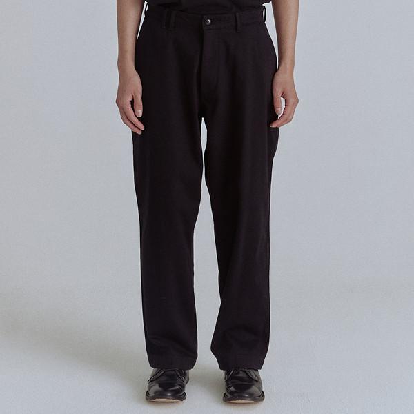 VINTAGE COTTON FRENCH WORK TROUSERS_BLACK