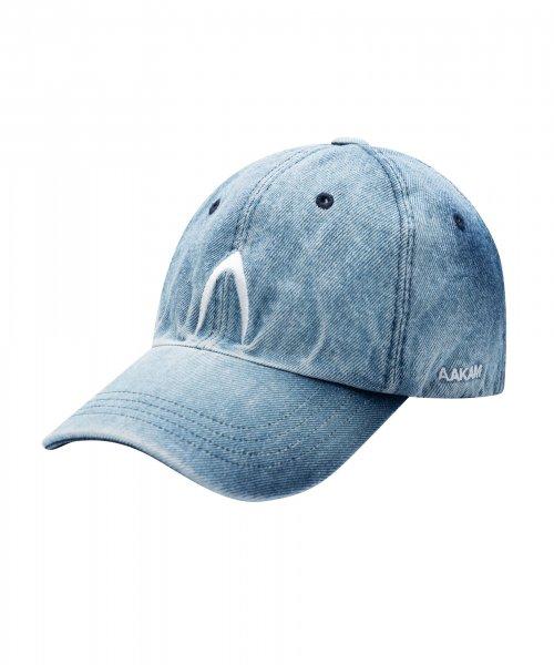 Washed Denim Ball Cap (Blue)