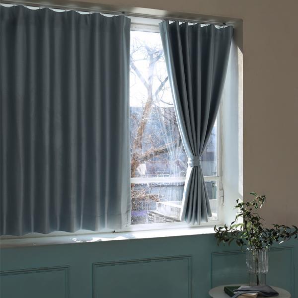 로마 창문 암막커튼 작은창 짧은커텐150x170