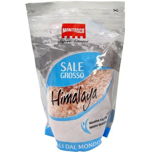 몬타스코 히말라야 굵은 핑크소금, 500g, 1개
