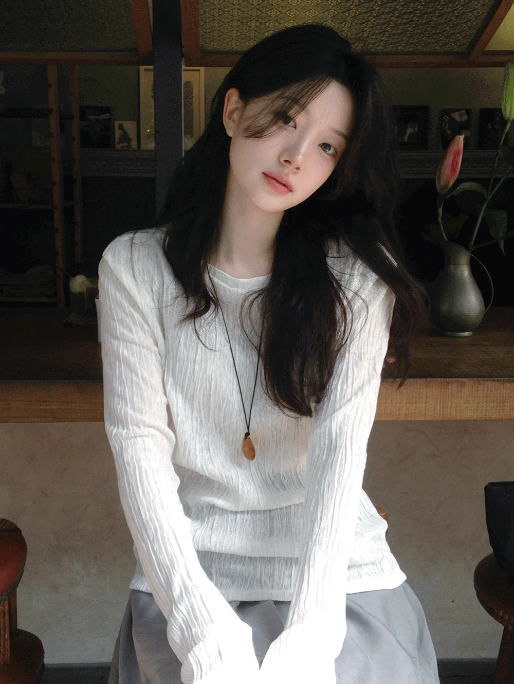 [문의폭주] made. 링클앤 플리츠 여리핏 블라우스 - 3 color