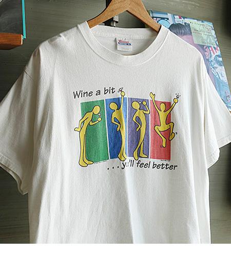 90`s Hanes Chris's Stuff Artwork  Print T (100)