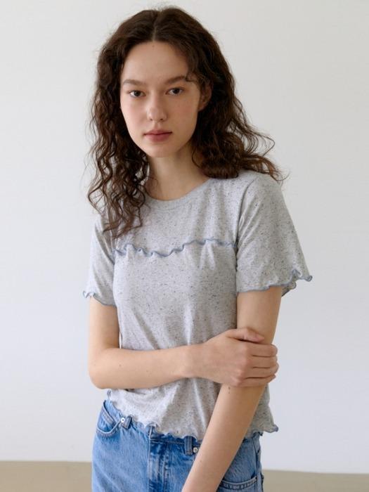 WAVE LINE COOKIE T-SHIRT SKY