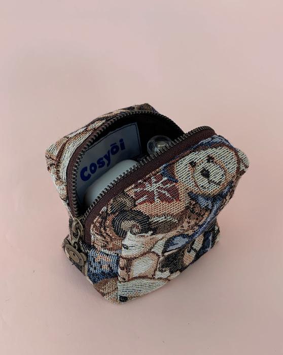 TEDDY BEAR CUBE POUCH
