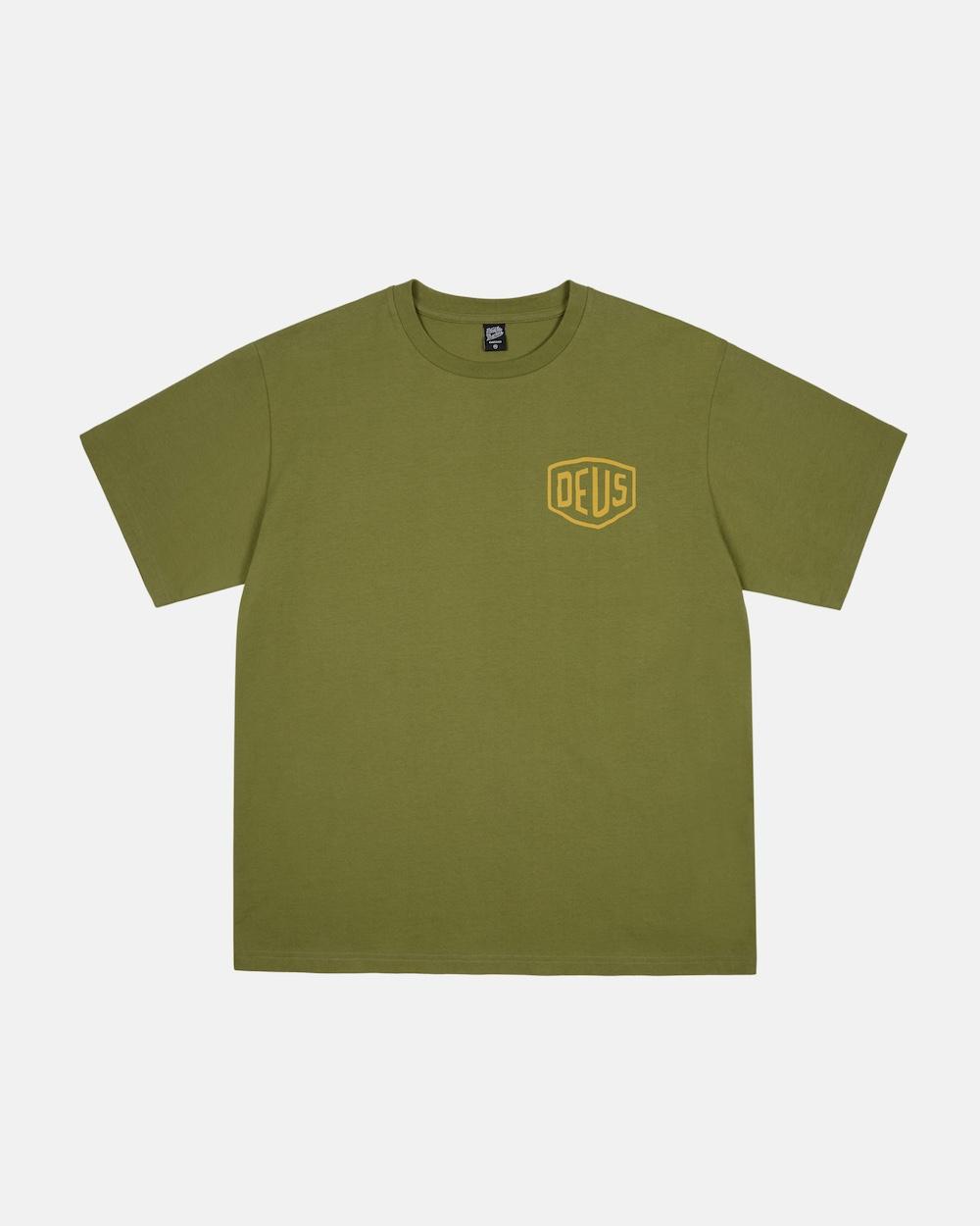 Seoul College Address Tee_Khaki