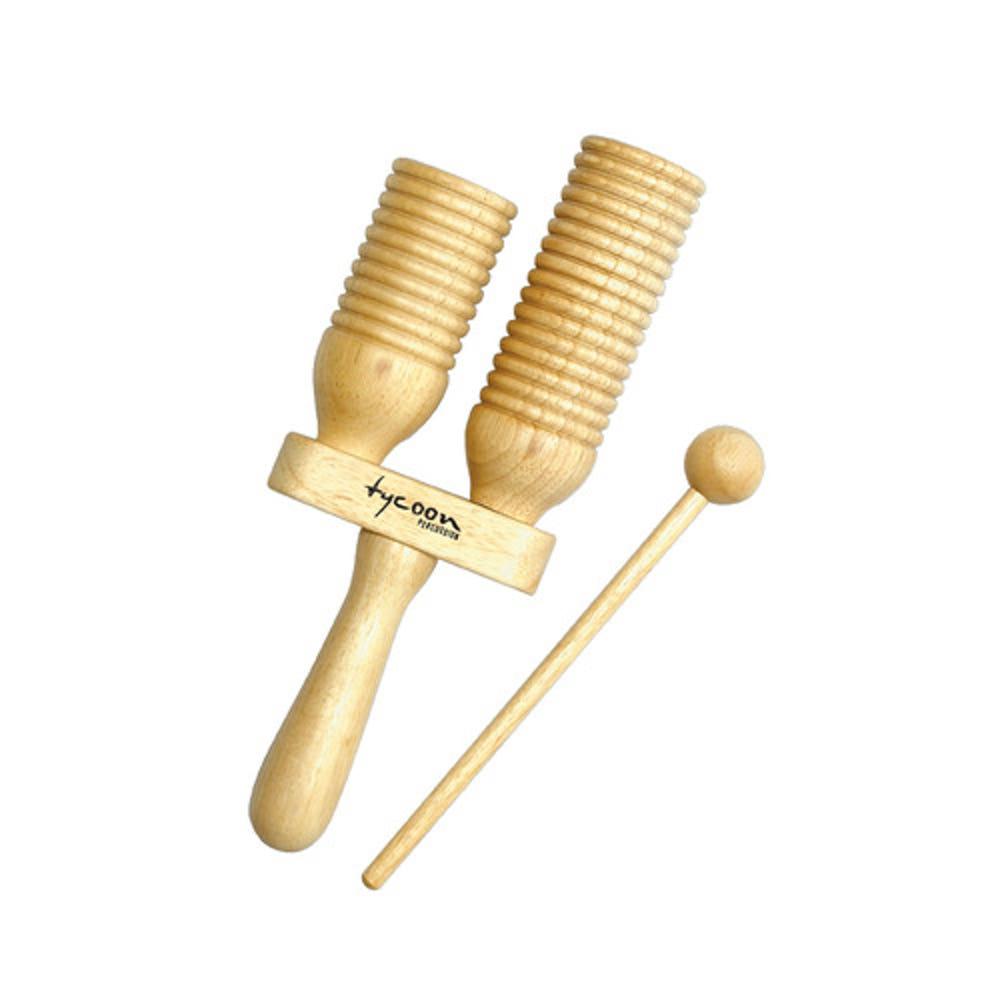 타이쿤 투톤 우드블록 나무관북 타악기 Tycoon TTW-2