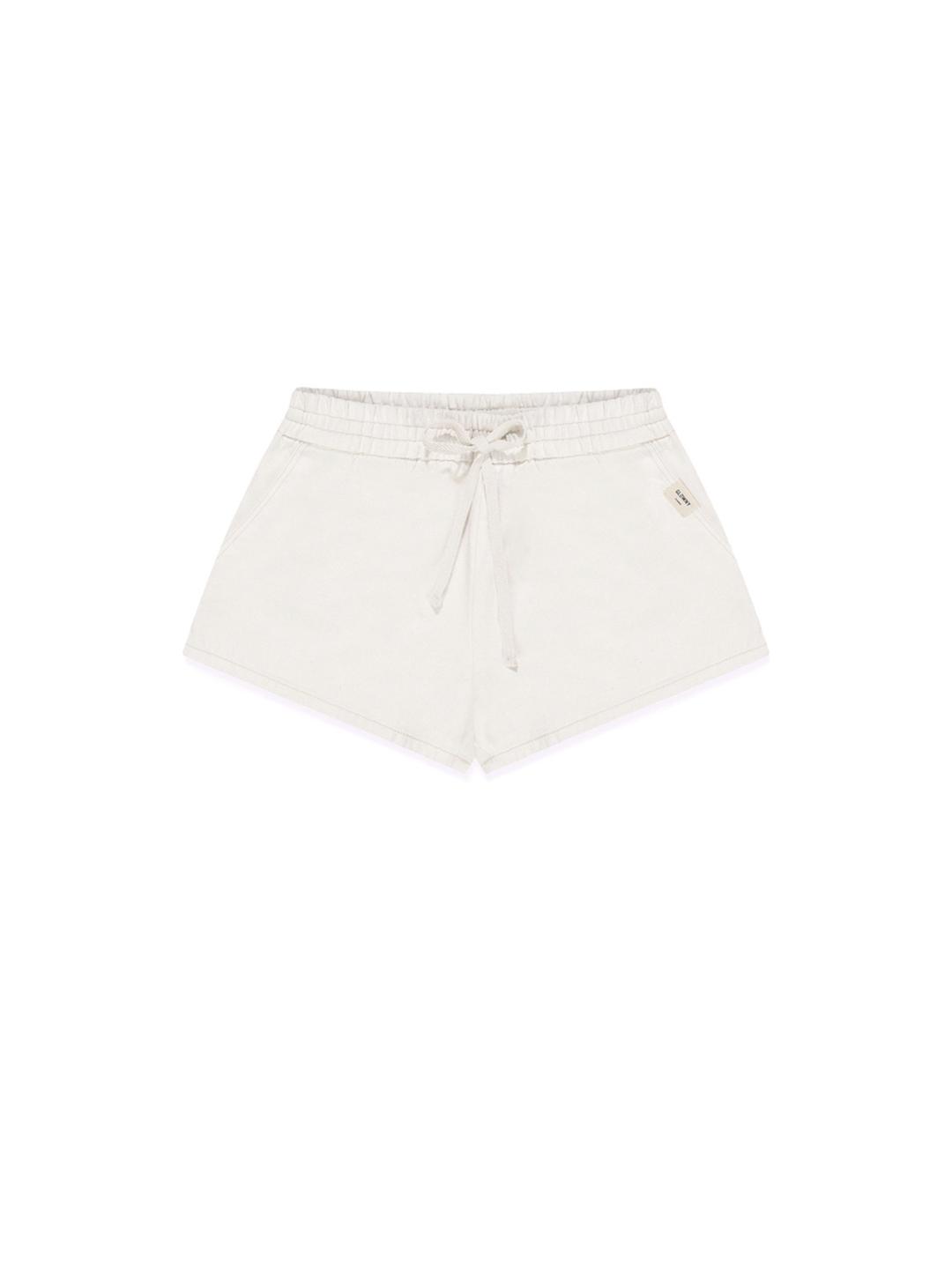 G CLASSIC COTTON TWILL SHORTS (WHITE)