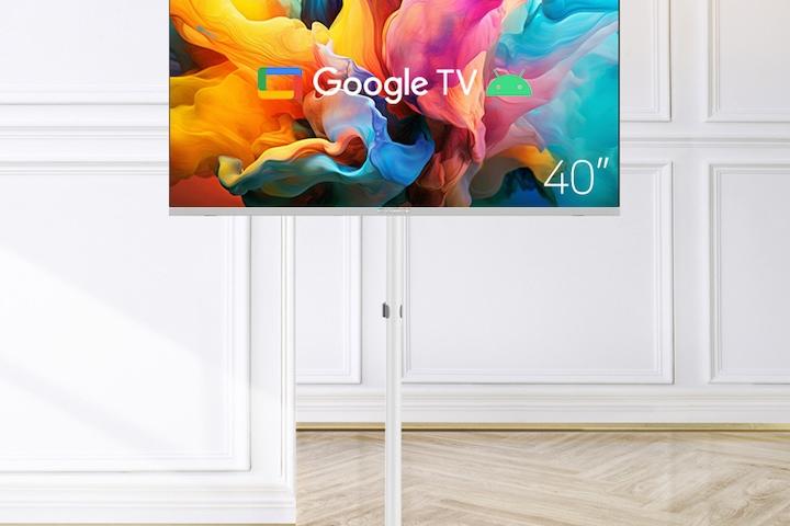 무빙큐빅스 화이트에디션 구글스마트 40인치 FHD 이동식TV 삼탠바이미 SET