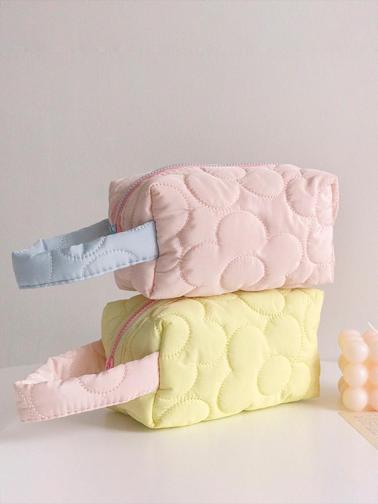 파스텔 플라워 파우치