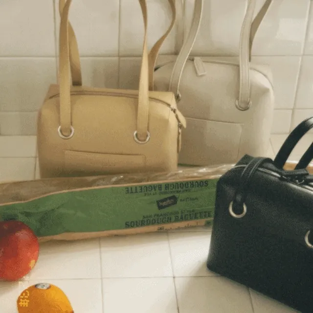 [98project/1천개돌파] 타르트 스퀘어 토트+숄더백 - 3 color