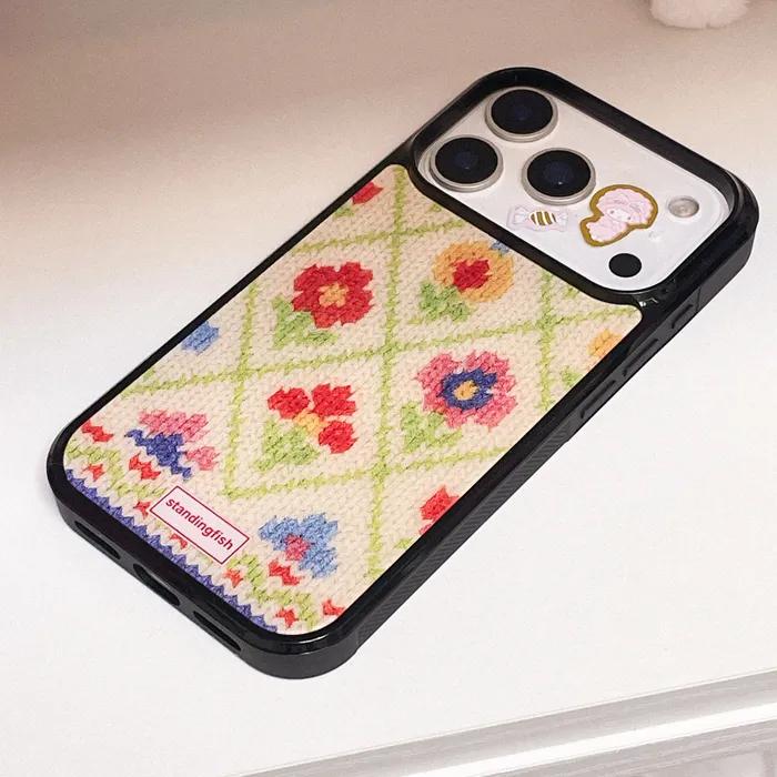[+아이폰17] flower warm phone case