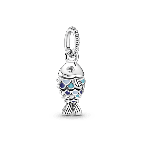 블루 스케일드 피쉬 댕글 참