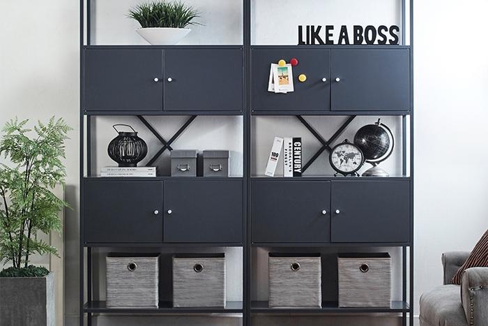 LLC-62 철제캐비넷 수납장 2colors