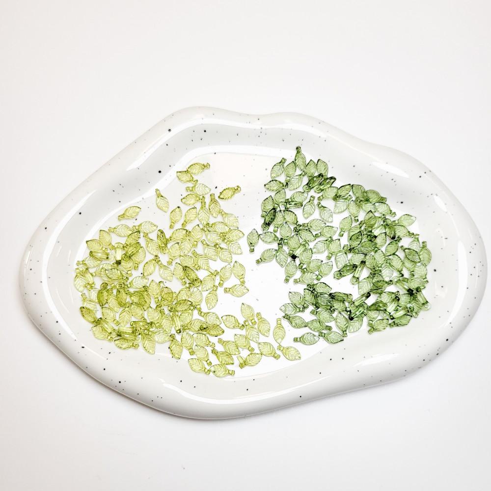 키링만들기 키링부자재 악세사리 부자재 나뭇잎 잎사귀 비즈