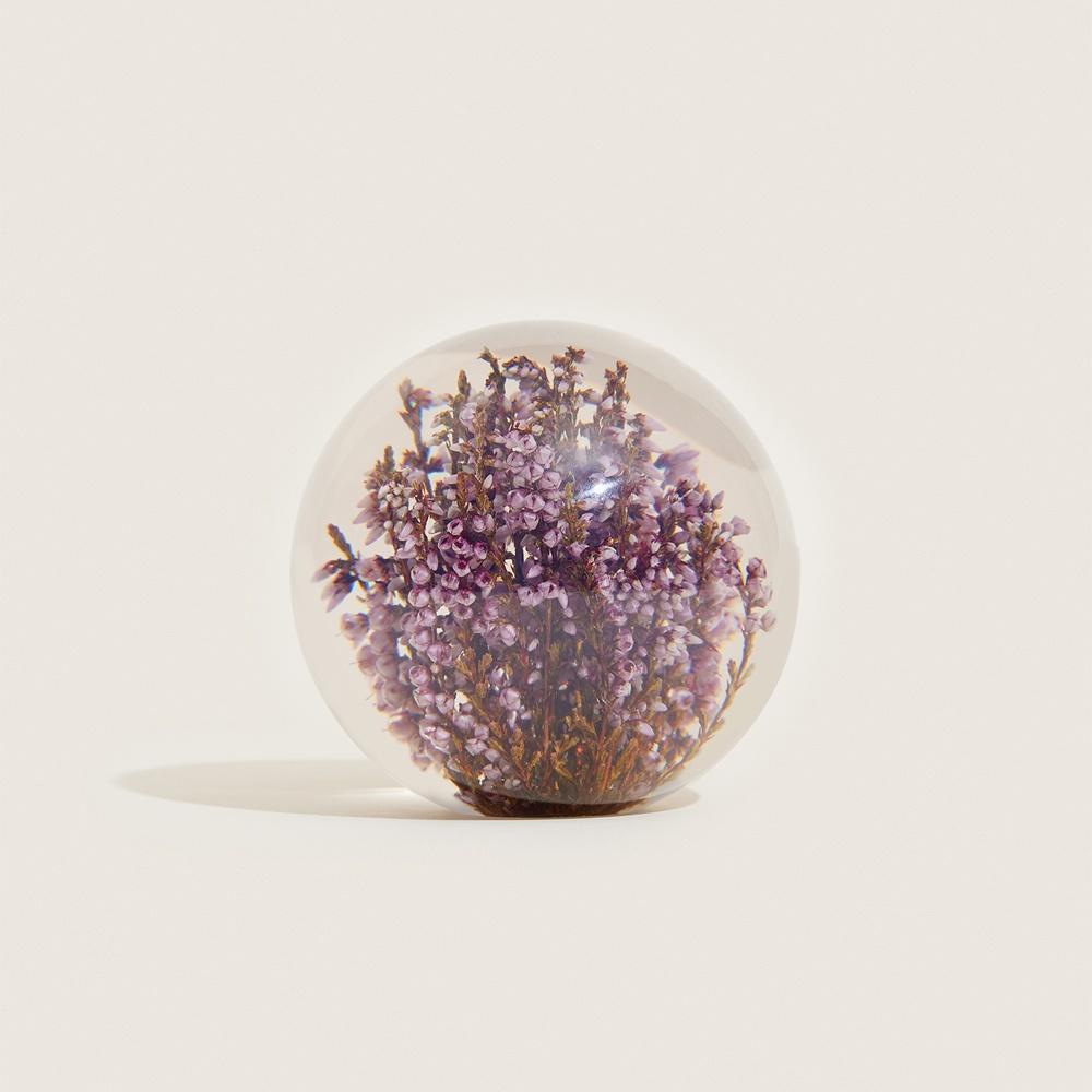 [Hafod Grange] Heather Paperweight - Large