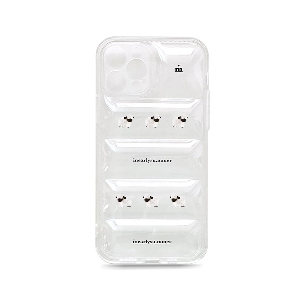 (3월 순차 배송예정) BB sheep padding case 패딩케이스
