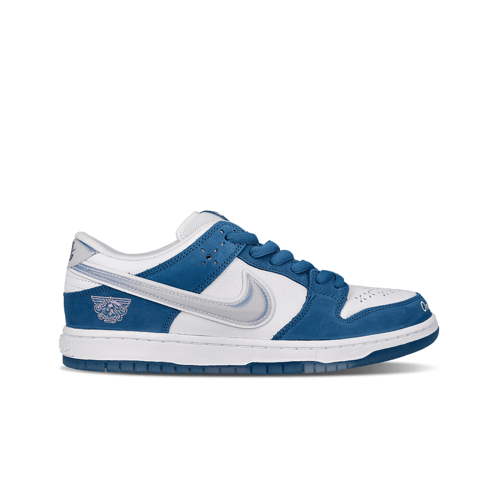 나이키 SB 덩크 로우 본앤레이즈드 화이트 블루