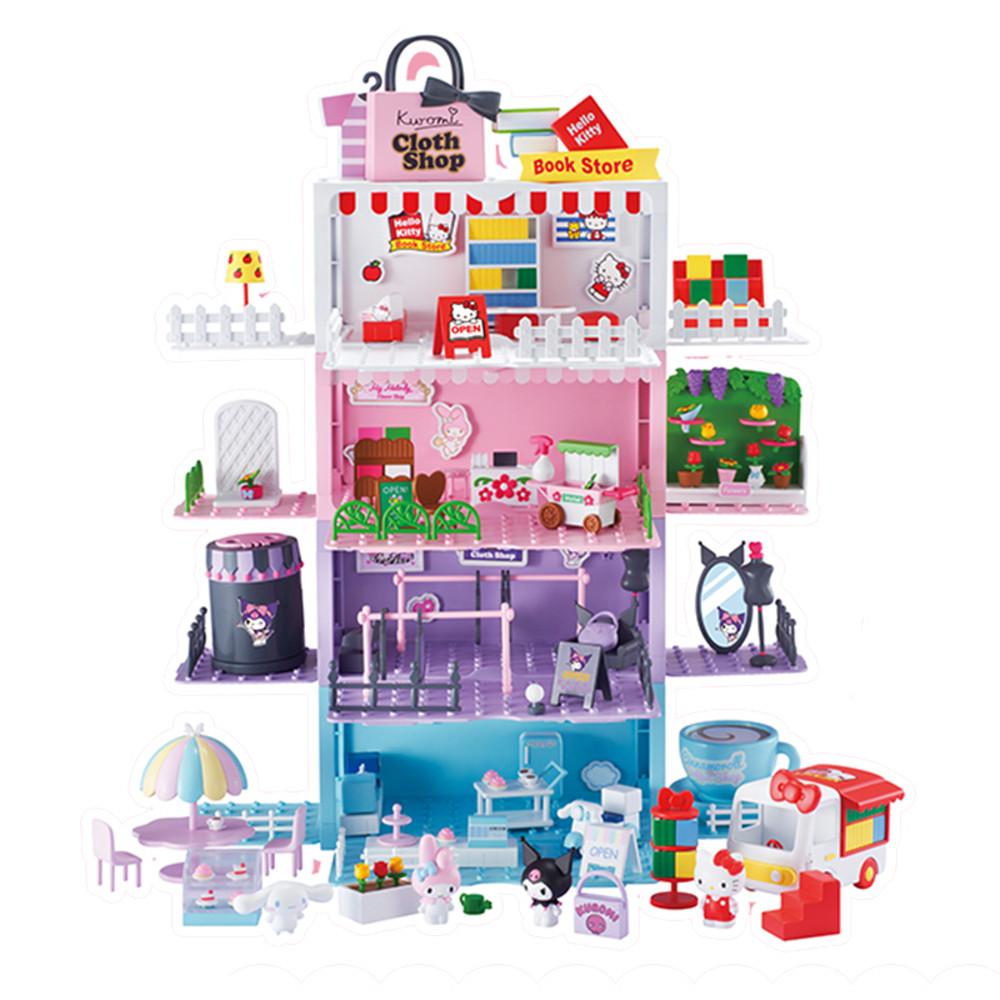 산리오 캐릭터 스트리트뷰 상점 가게 숍 컨테이너 샵 장난감 마이멜로디 시나모롤 쿠로미