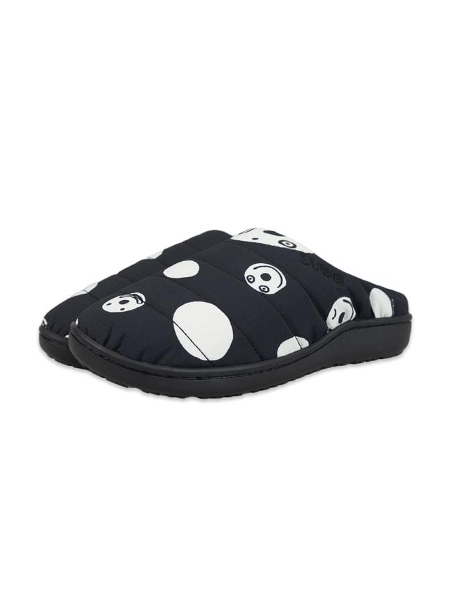 스부_ 10CC X SUBU SMILE PADDING SLIPPER [BLACK]