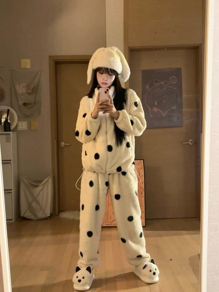 [히피디피] 도트 홈웨어 set