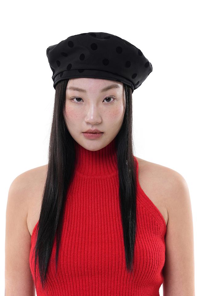 Knit Visor【BLACK/GREEN】happy99 해피99 Knit Visor - Grey/Blue