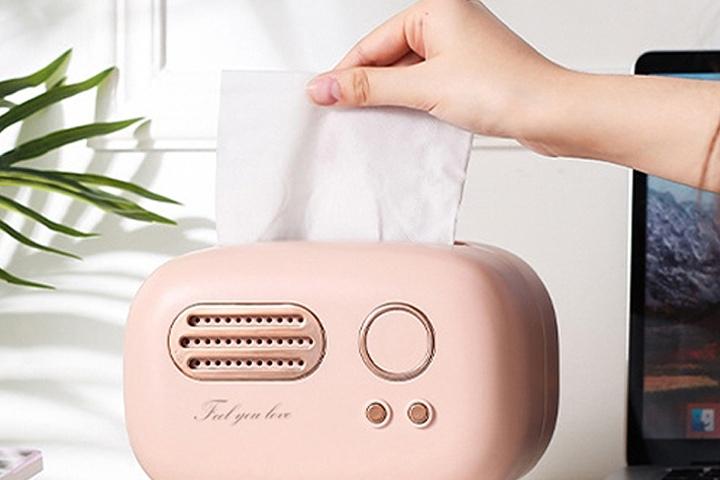 레트로 감성 라디오 티슈 휴지케이스 3colors