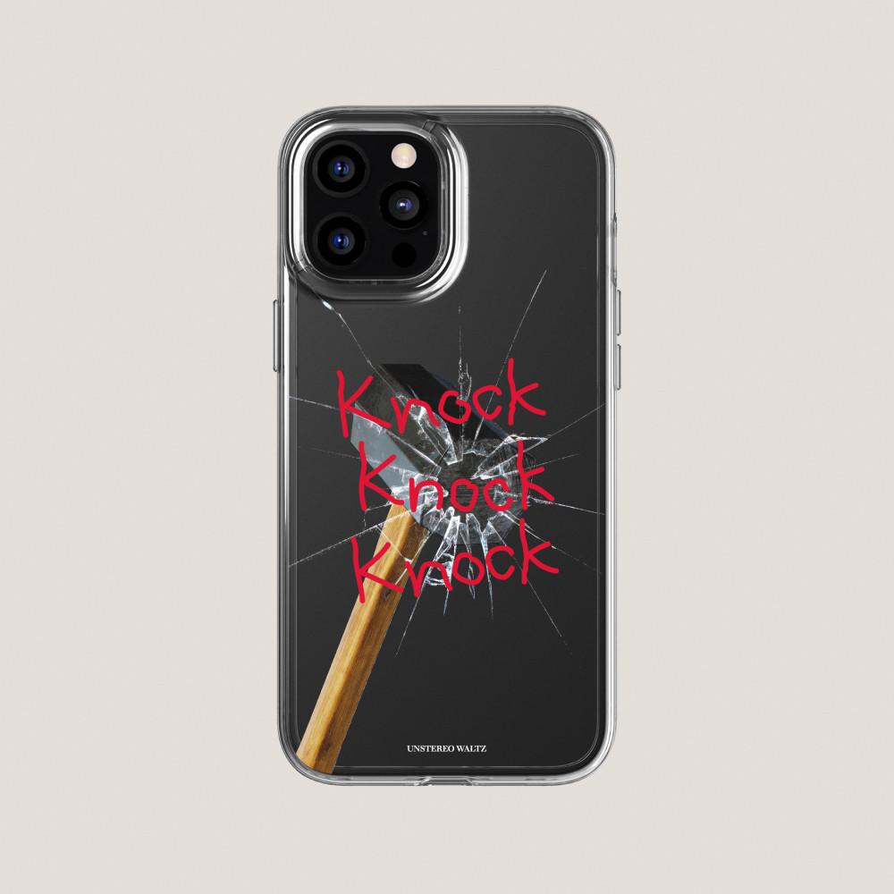 언스테레오왈츠 broken glass 투명 폰케이스