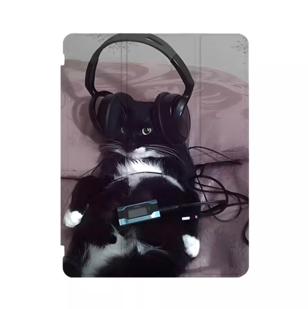 Ipad case 뮤직이즈마이라잎 아이패드케이스 놀러와요우리네집케이스 귀여운프로파우치