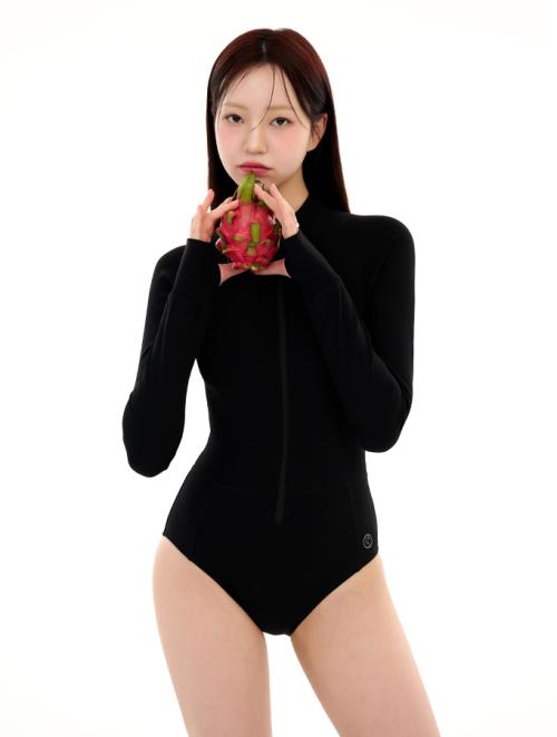 크루즈 집업 바디수트 모노키니