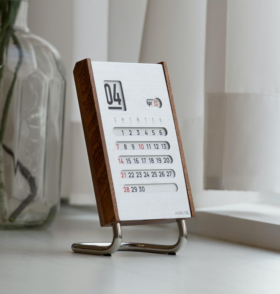 AUBLIQ 오블리크 우드 스틸 캘린더 AUBLIQ CALENDAR
