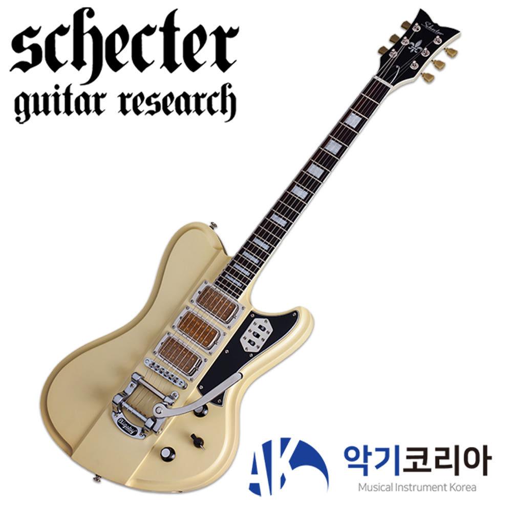 쉑터 ULTRA-III 일렉기타 IVYP Ivory Pearl Pro 케이스 포함