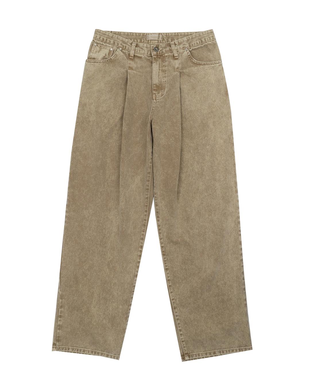 BOY DENIM PLEATED (BEIGE)